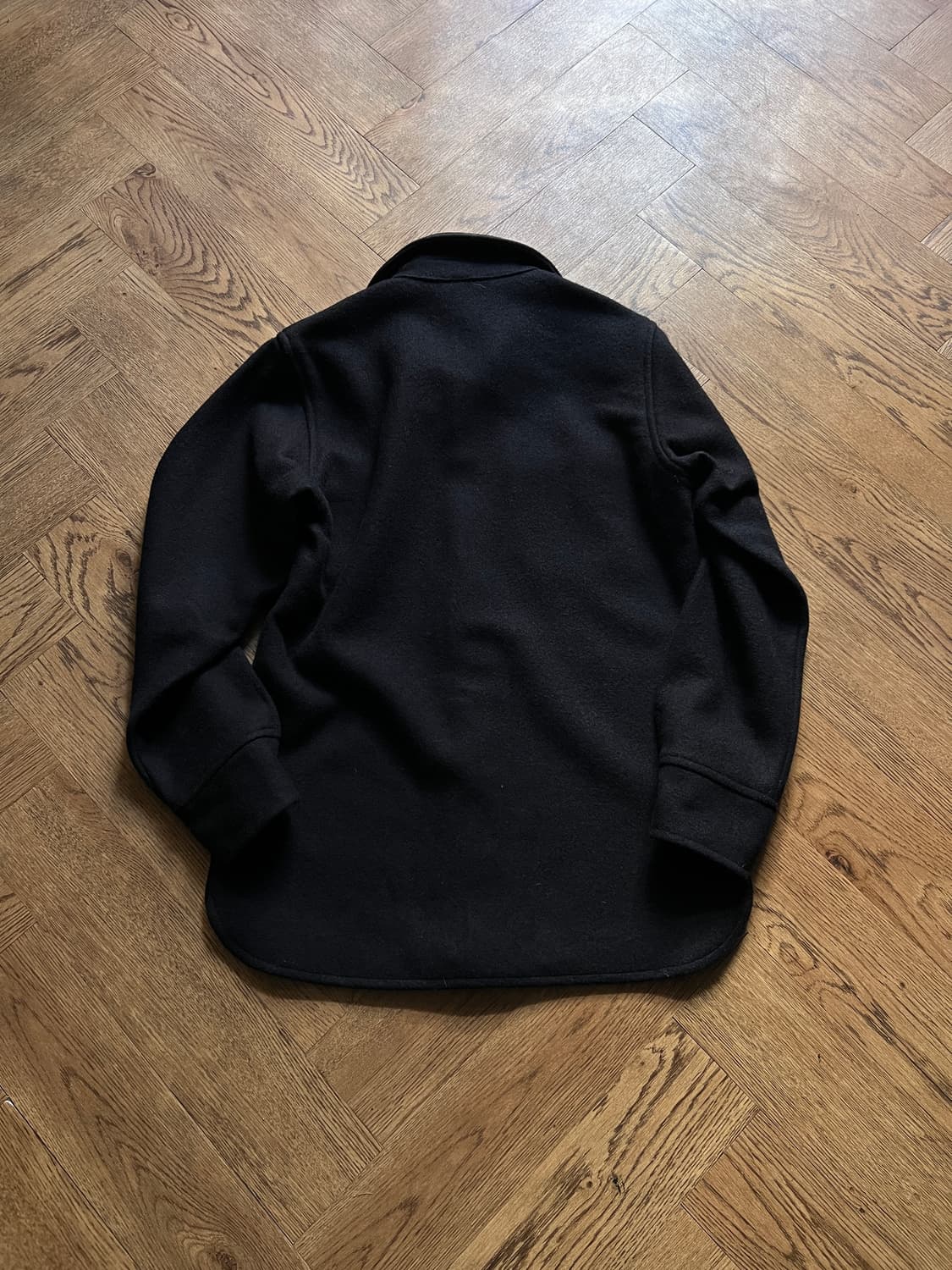 [M]VAN JAC 빈티지 CPO 오피서 울 셔츠 상품이미지6