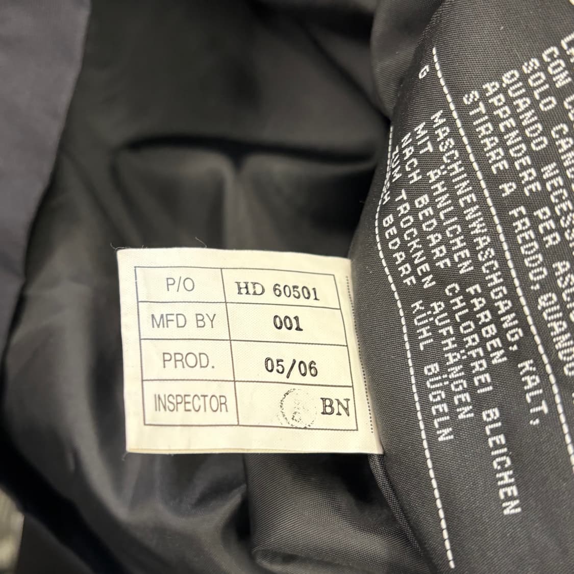 M 할리데이비슨 블랙 나일론 라이더 자켓 상품이미지6