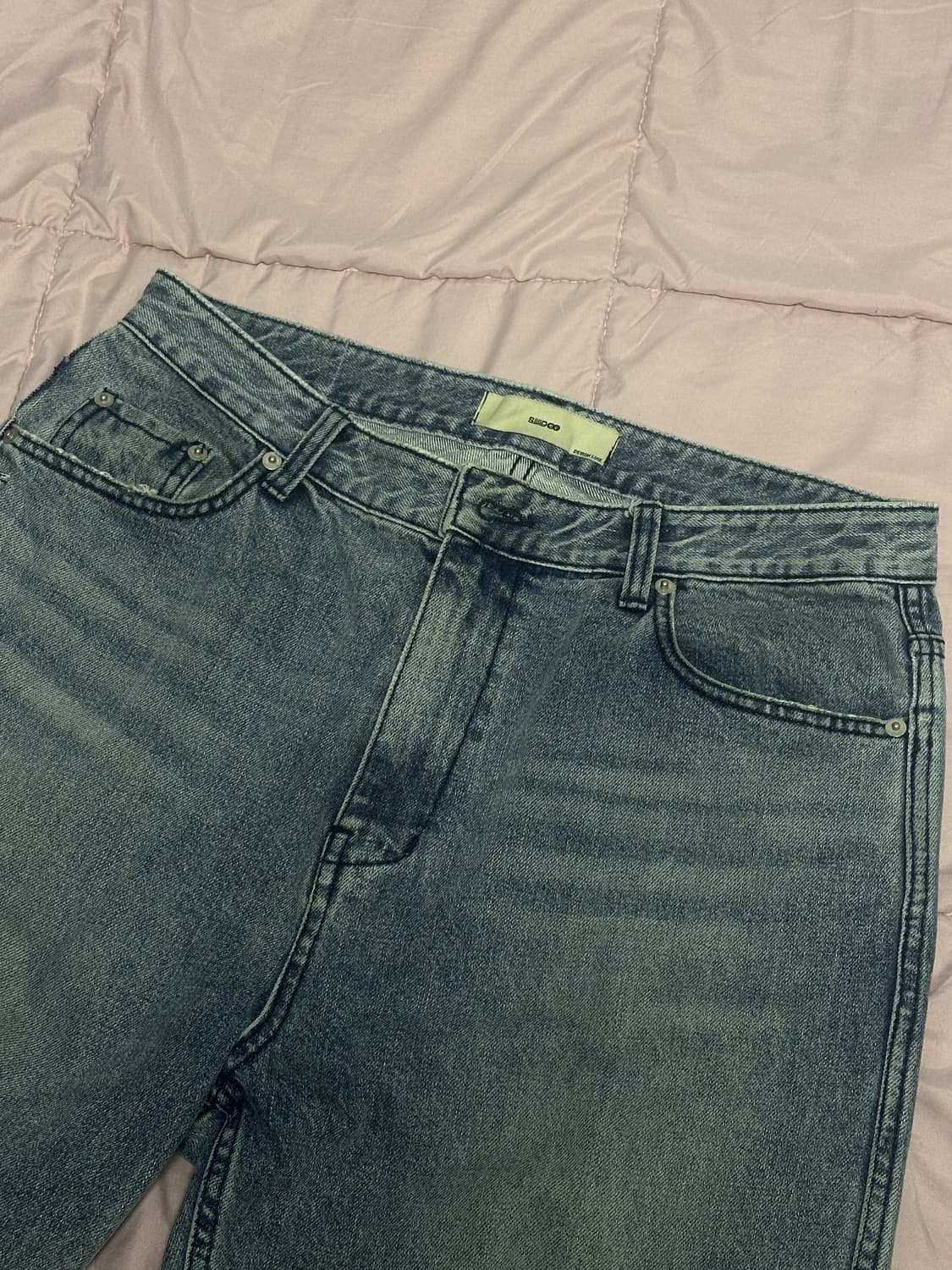 (L) 시도 23fw시즌 청바지 판매합니다. 상품이미지3