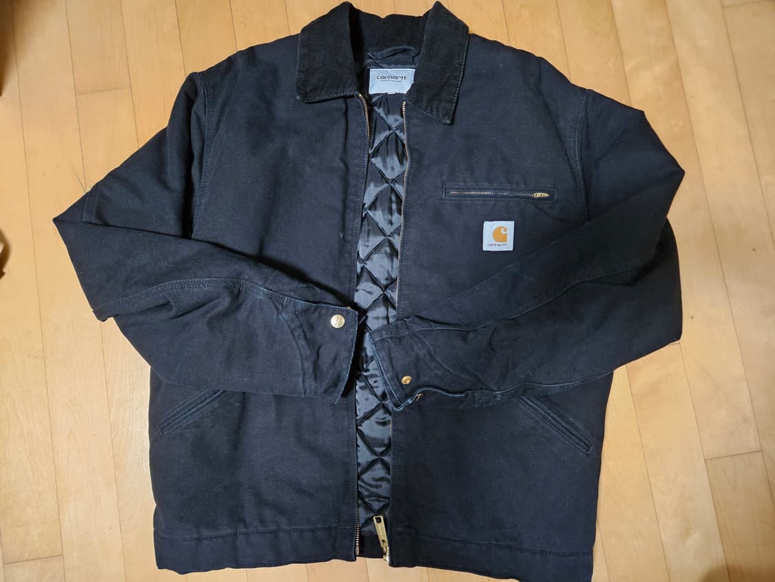 [M] 칼하트 wip og 디트로이트 자켓 블랙 상품이미지1