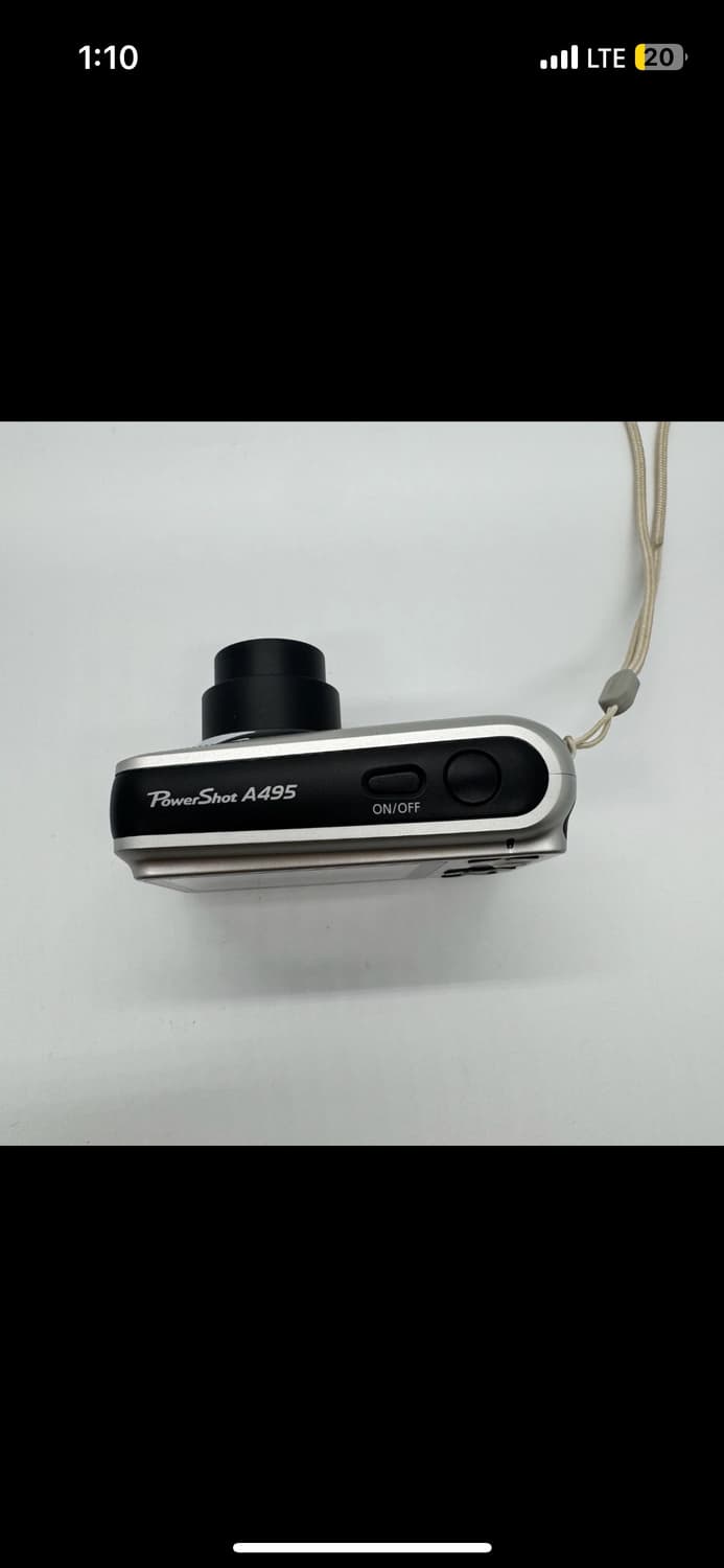 캐논 PowerShot A495 디지털 카메라 빈티지 디카 상품이미지4