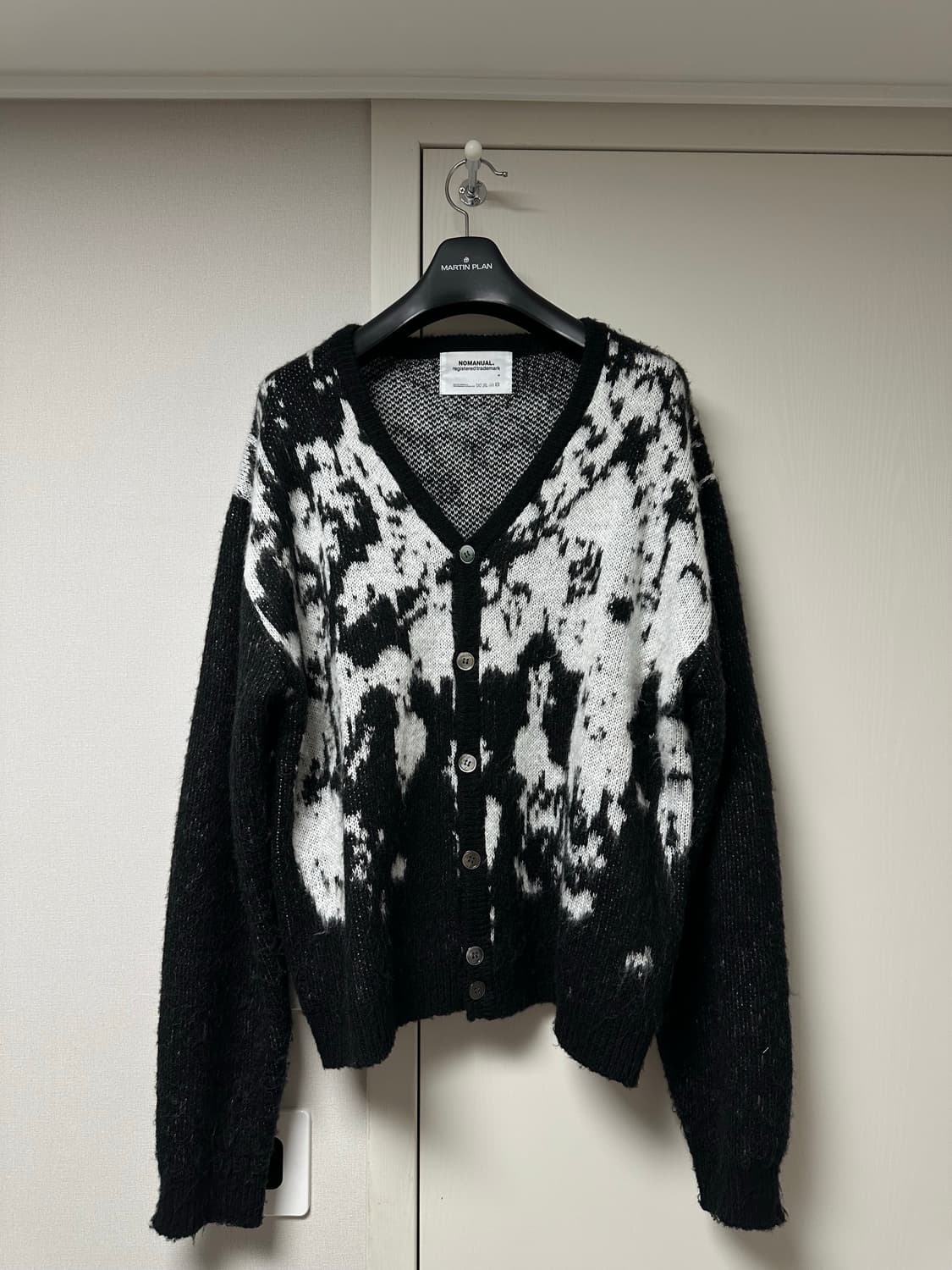 노메뉴얼 모헤어 가디건 M 상품이미지5