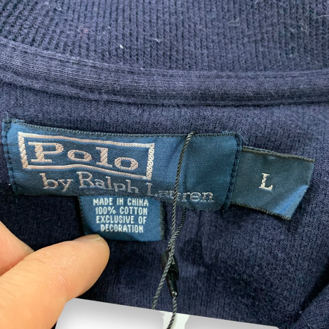 폴로 랄프로렌 반집업 니트 상품이미지5