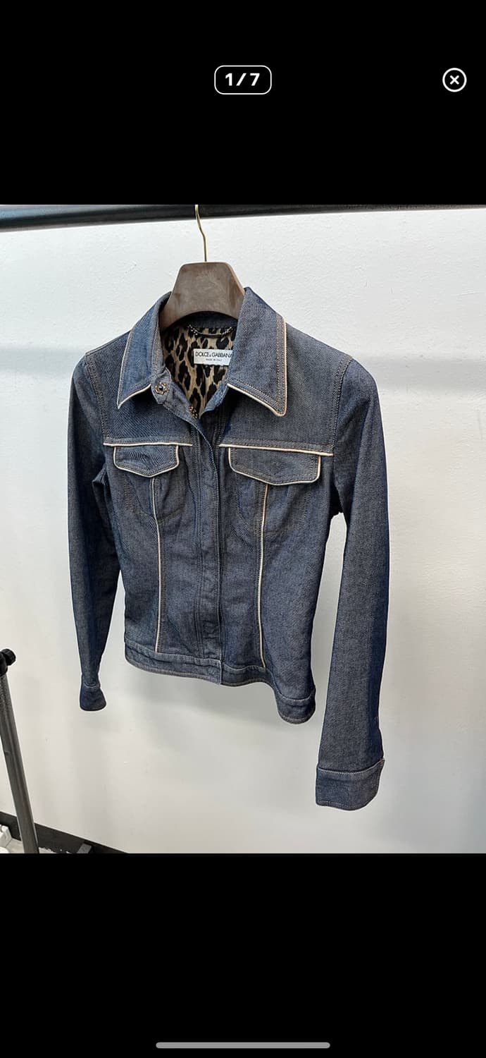 돌체앤 가바나 청자켓 xs 상품이미지1