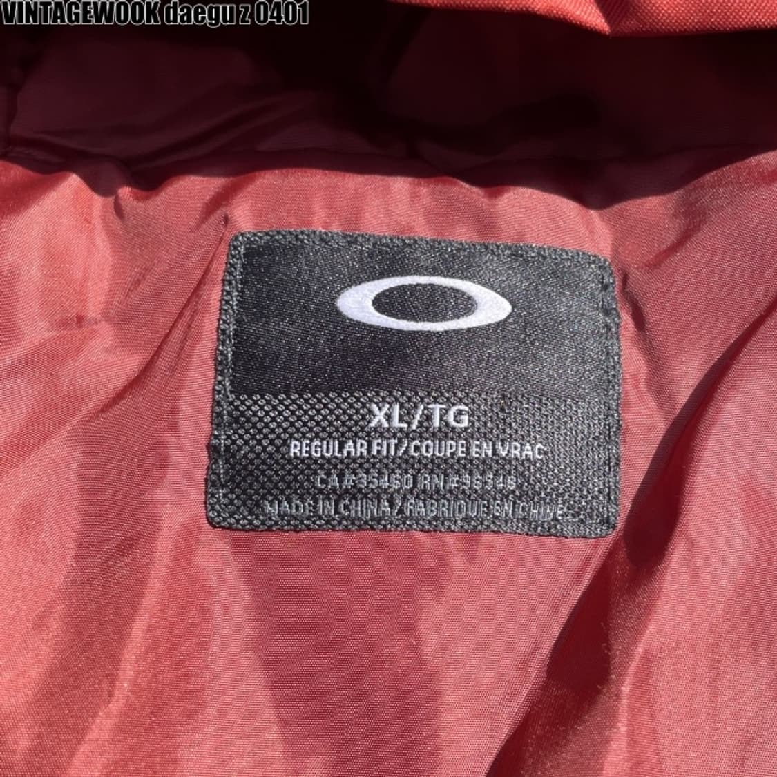 오클리 패디드 자켓 XL 상품이미지3