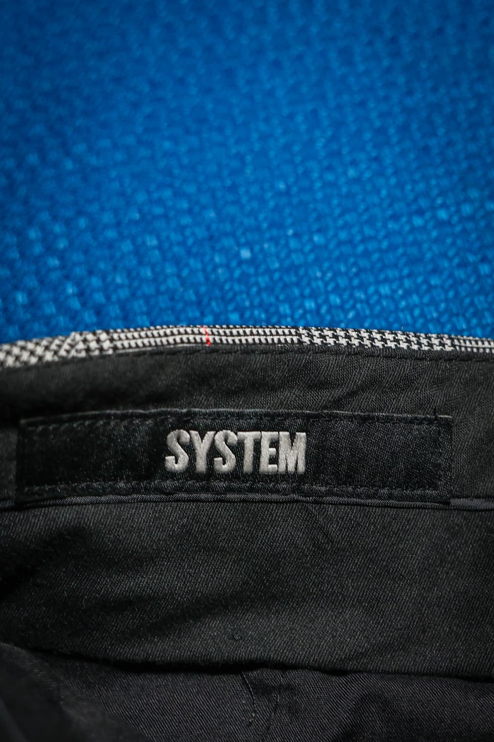 시스템 옴므 체크 카고 바지 상품이미지4