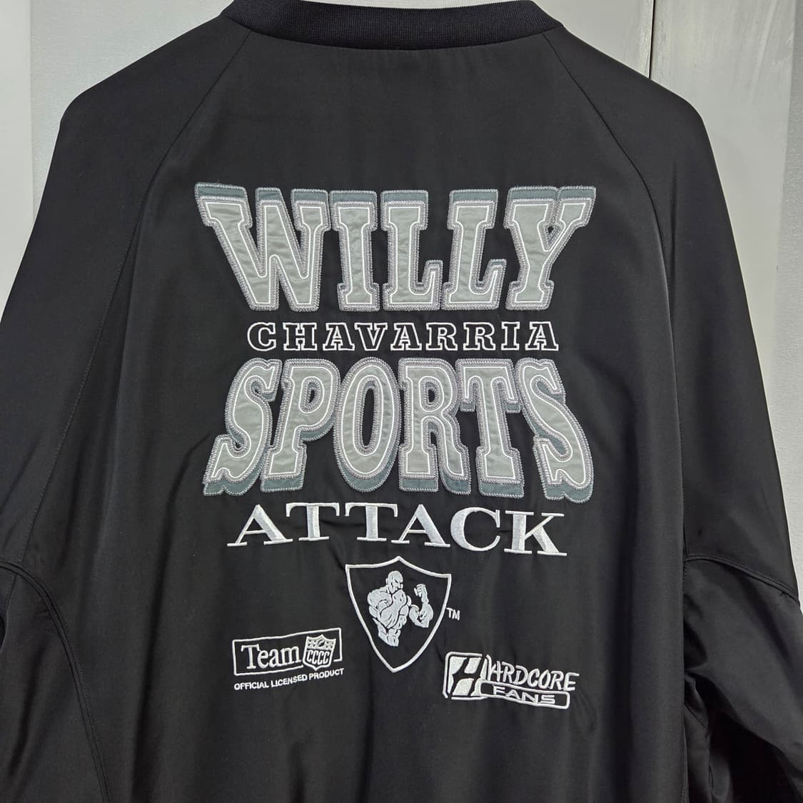 [m] 윌리차바리아 스타디움 자켓 블랙 상품이미지6