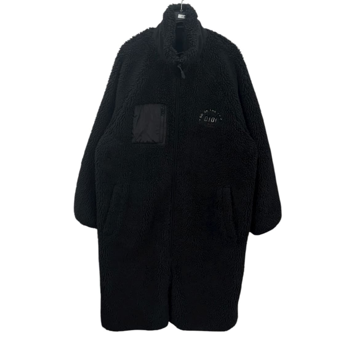 Oioi 양털후리스 롱코트 상품이미지2