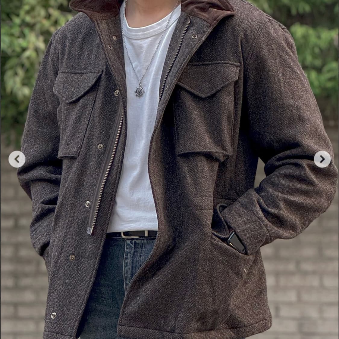 [100/S] 케네스필드 M65 브라운 (샌프란시스코 마켓 별주모델) 상품이미지2