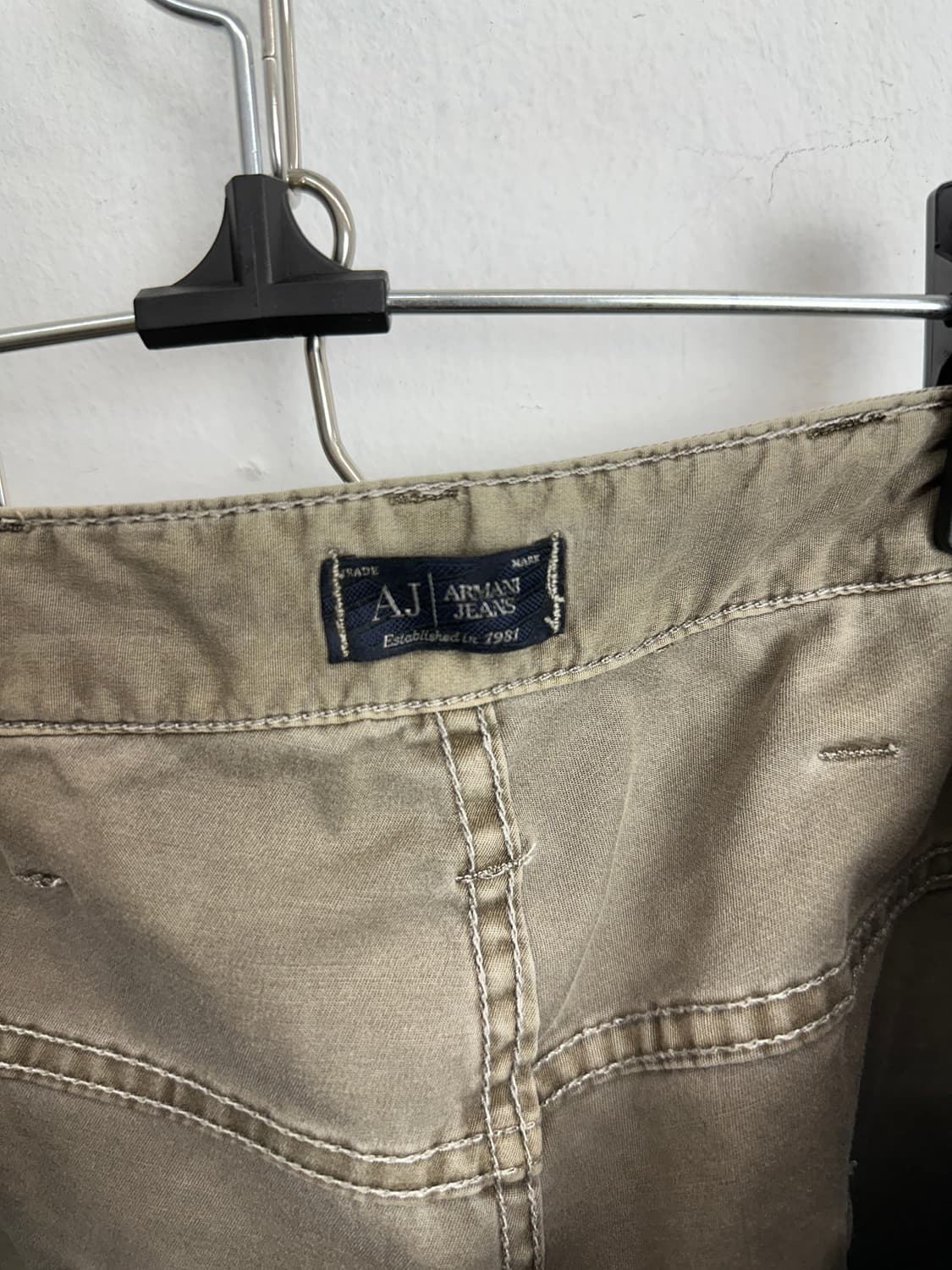 Armani Jeans Slim Khaki Olive Pants 상품이미지10