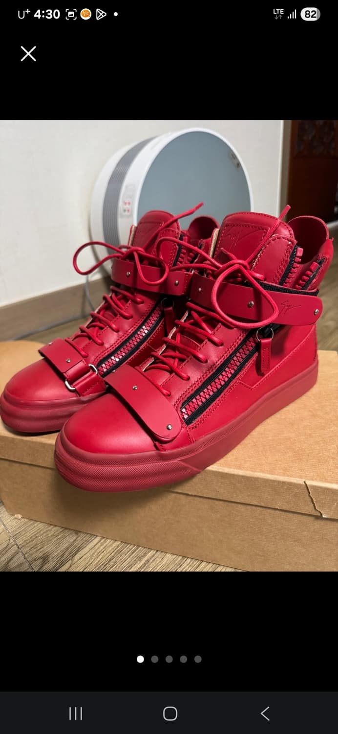 쥬세페 자노티 하이탑 새제품 사이즈L 상품이미지1