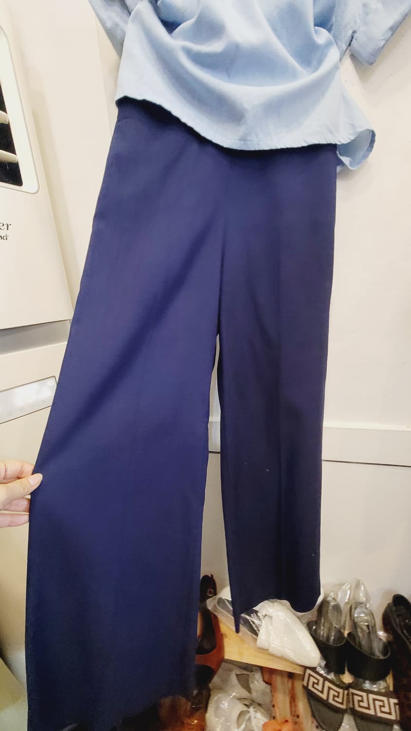 마쥬 루즈핏 셔츠블라우스. 산드로  레이온 슬랙스 상품이미지8