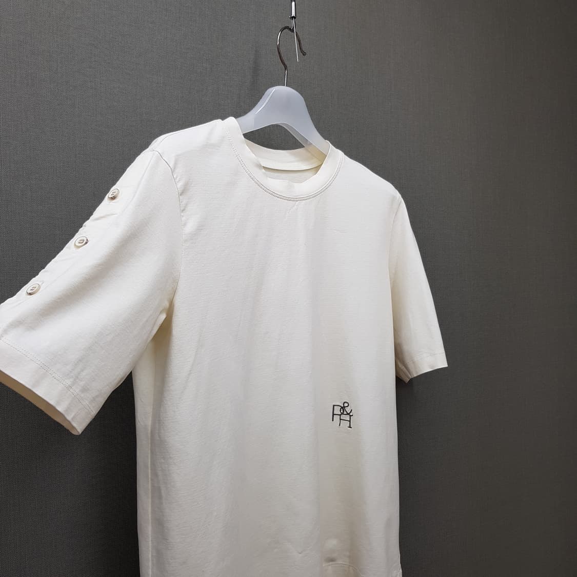 한섬 시스템 2021 버튼 슬리브 티셔츠 F사이즈 상품이미지3