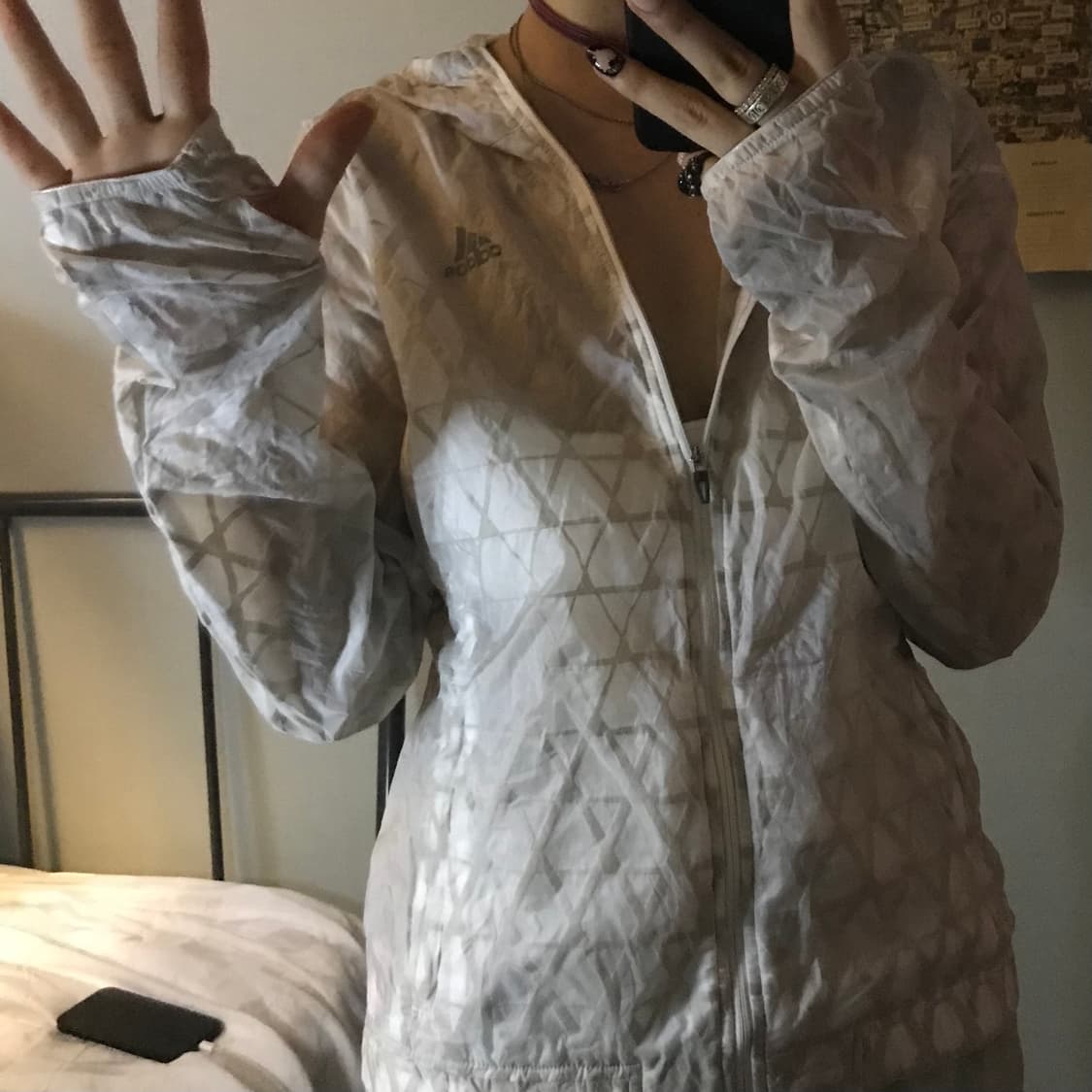 Adidas 아디다스 시스루 워머 바람막이 상품이미지3