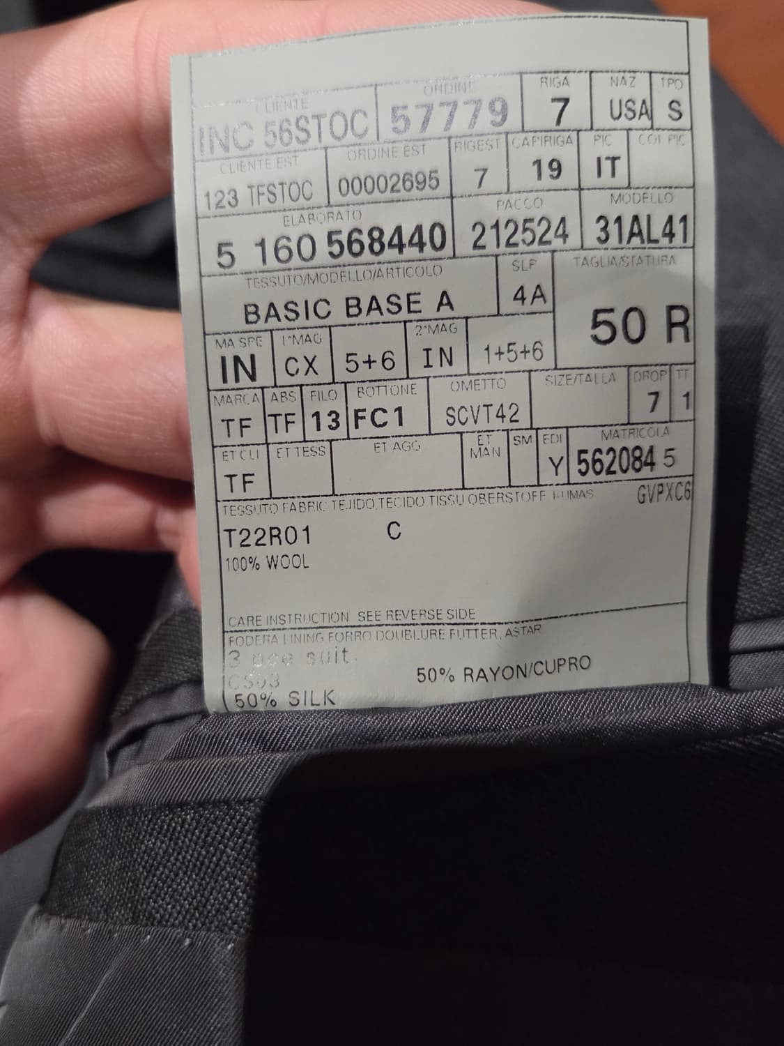 톰포드 쓰리피스 정장 셋업 50 상품이미지6