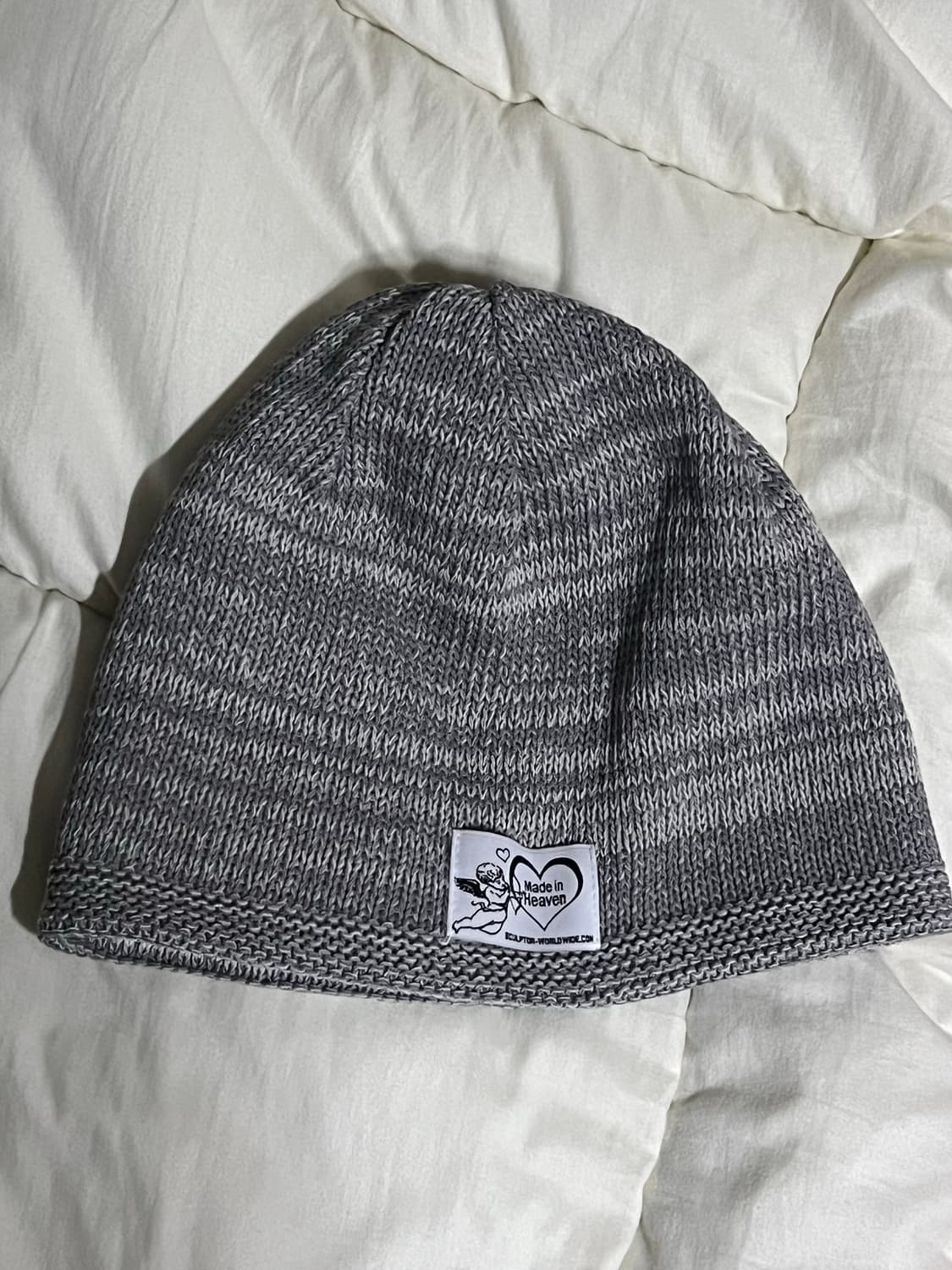 스컬프터 Mesh Knit Beanie Ivory 상품이미지5