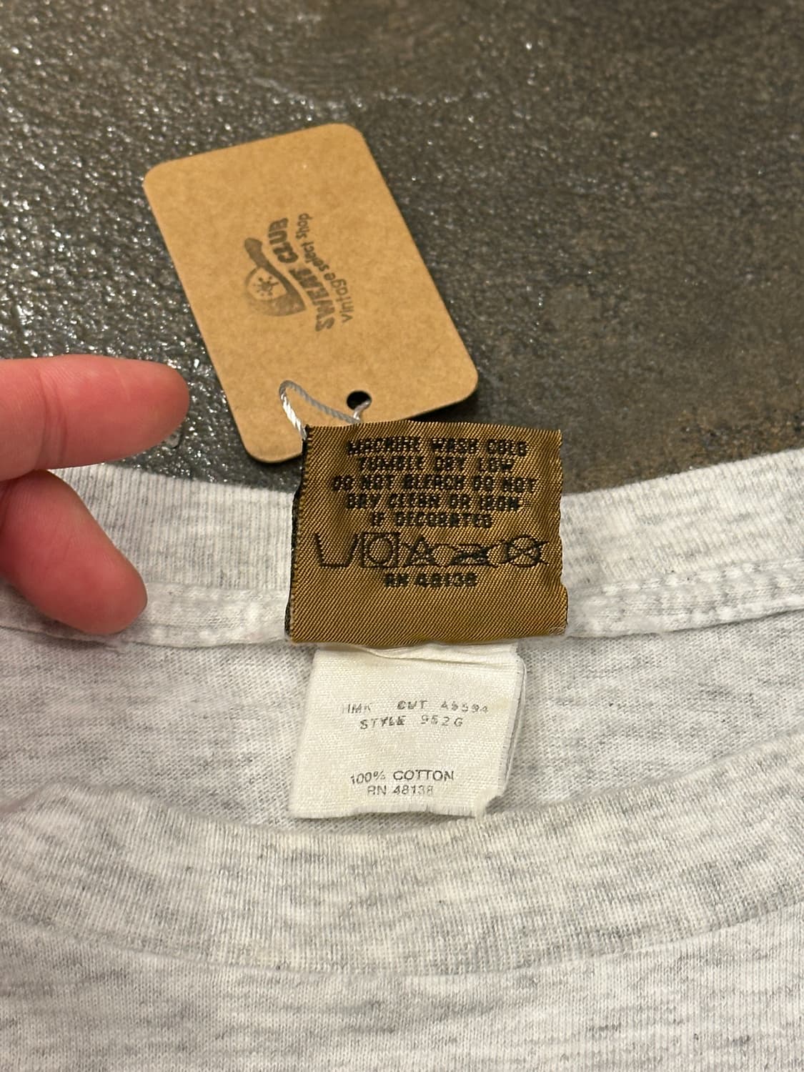 90s Nutmeg NBA Lakers 빈티지 티셔츠 L 상품이미지6