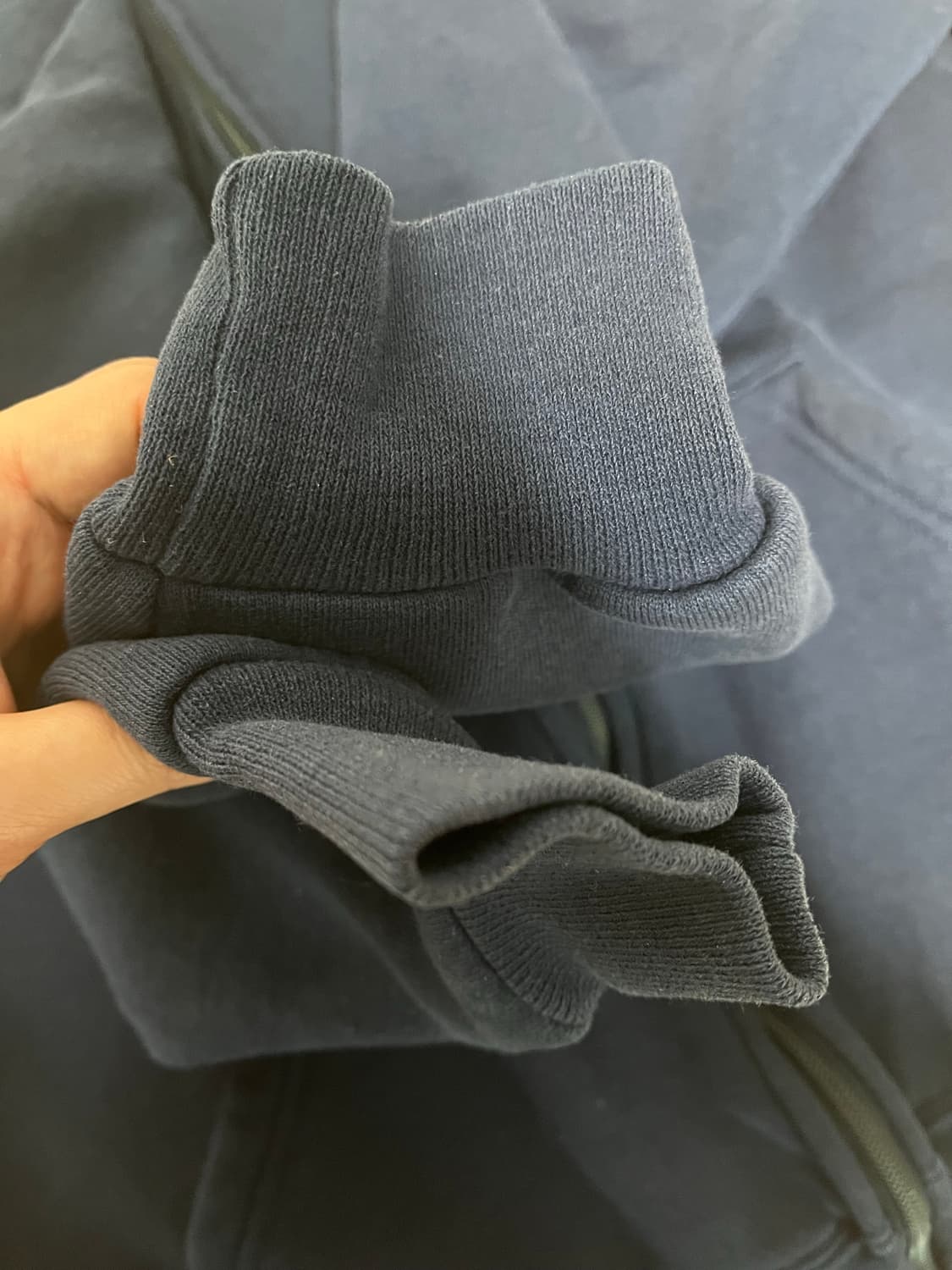 90s 러셀 후드집업 네이비 팜니다 상품이미지5