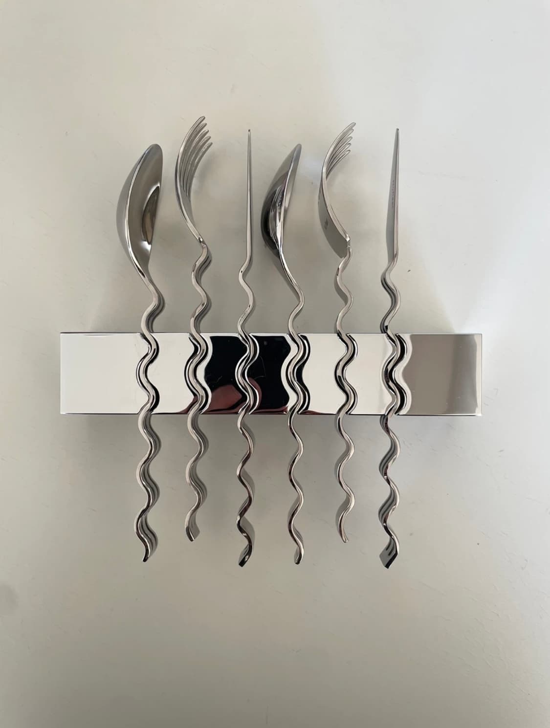 누플랏 웨이브 디저트 커트러리 2인세트 상품이미지1