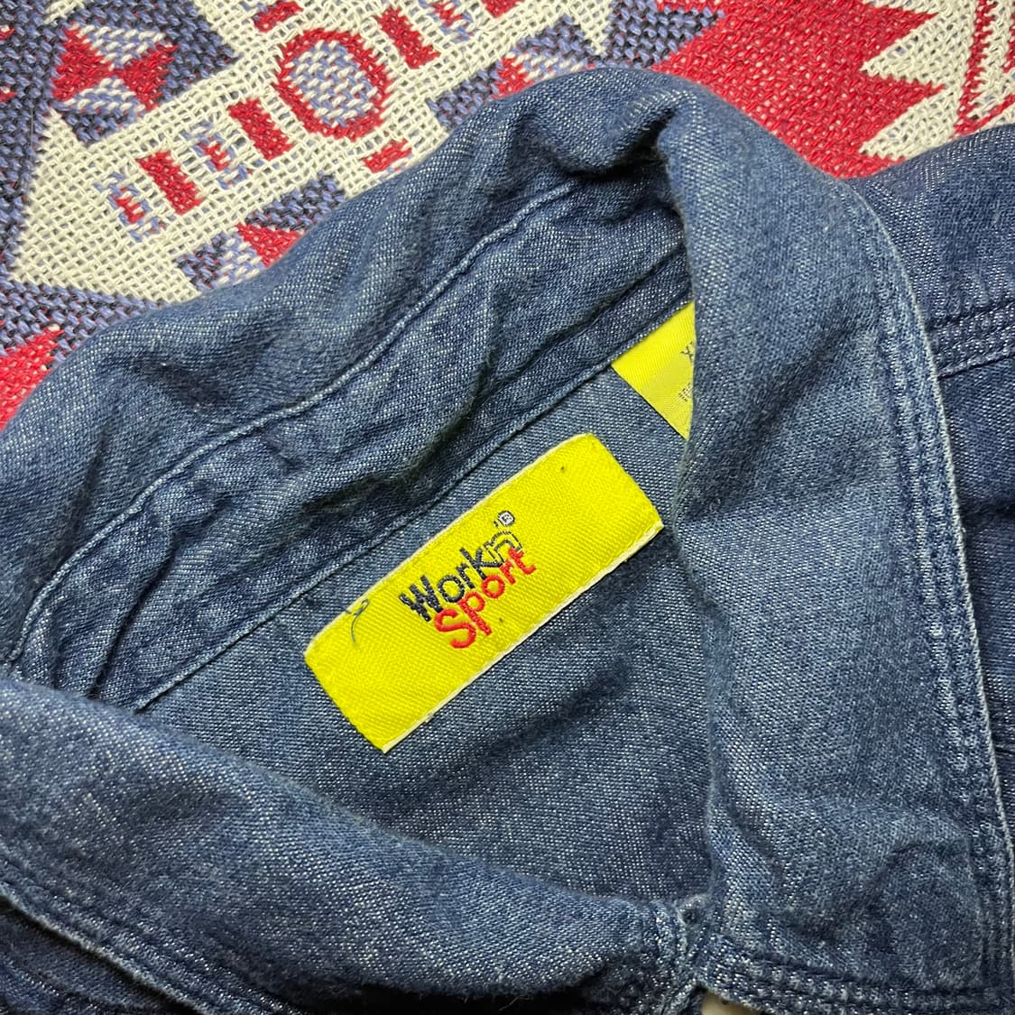 American Vintage . 투포켓 데님 워크셔츠 상품이미지3
