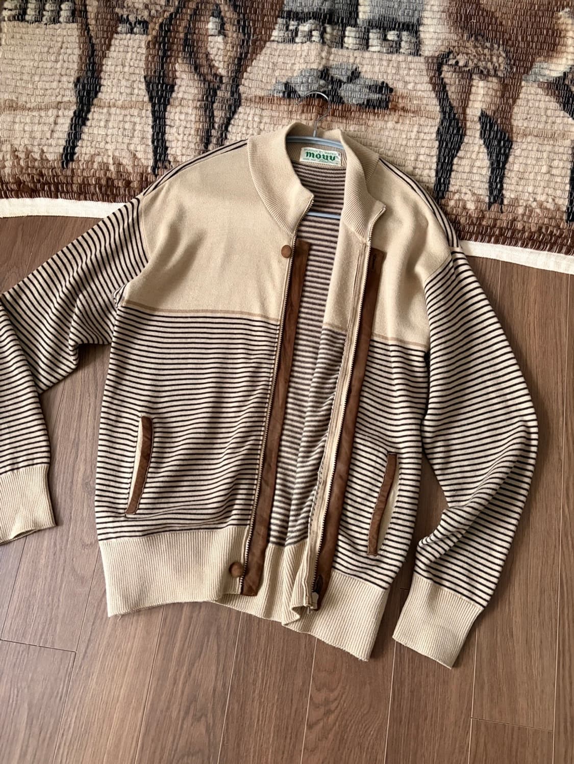 zip-up knit 상품이미지7