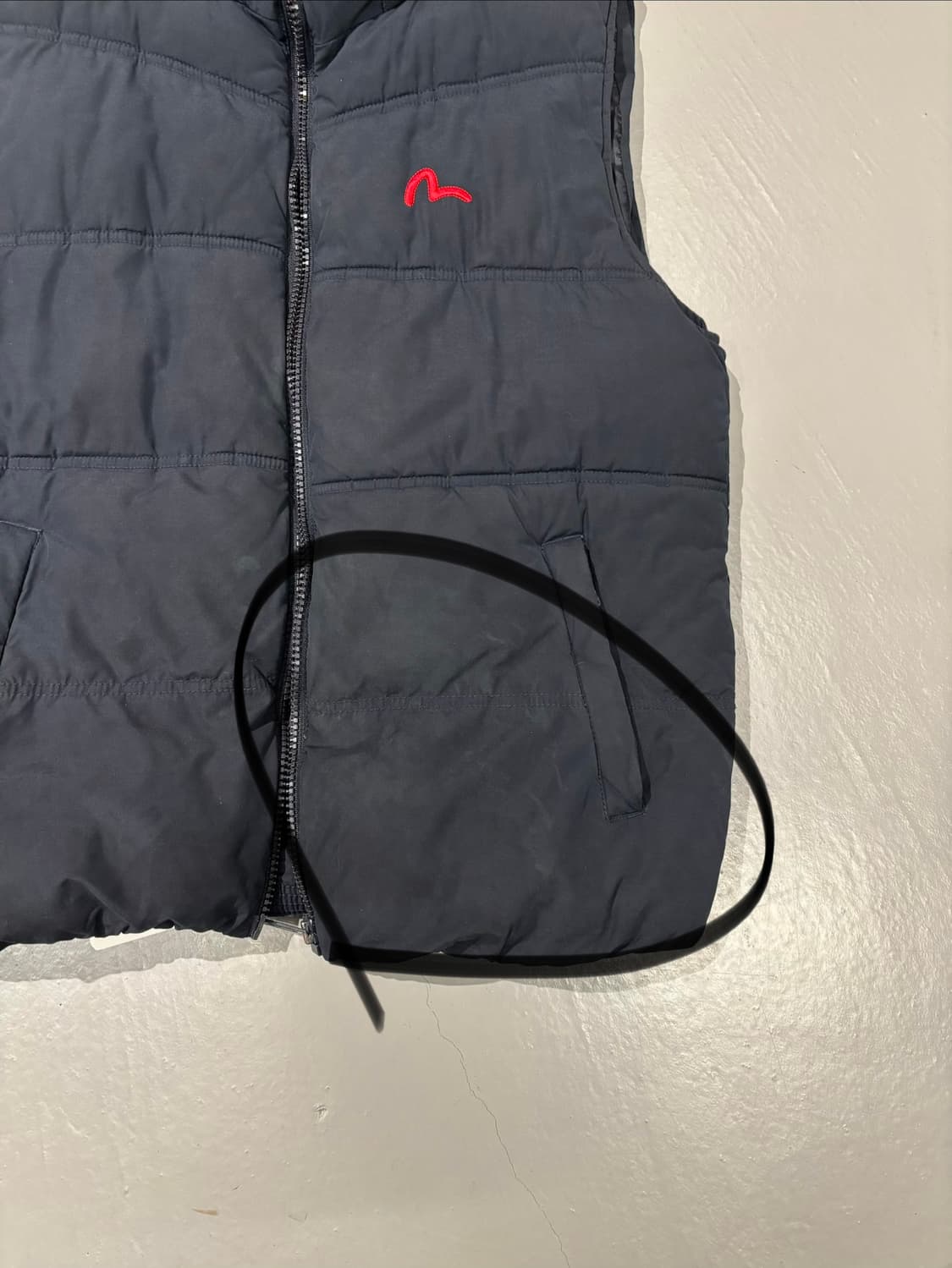 EVISU 패딩 조끼 상품이미지7