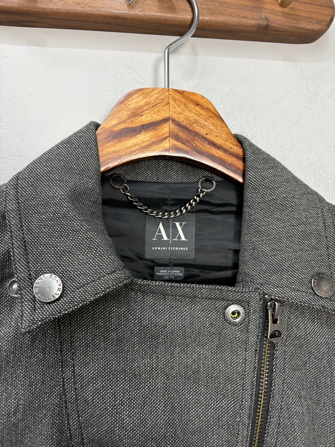 아르마니 익스체인지 더블 라이더자켓 A3104 상품이미지4