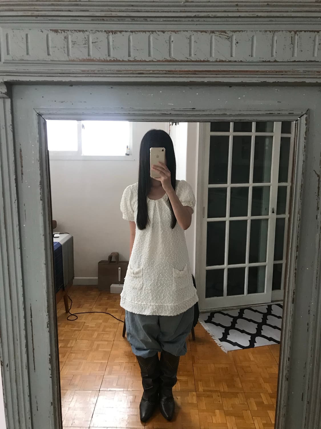 vintage pocket top 상품이미지2