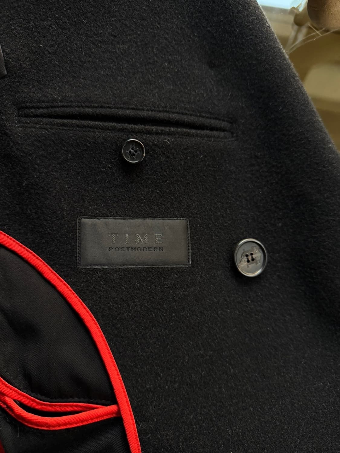 타임옴므 더블 브레스티드 코트 100 상품이미지9