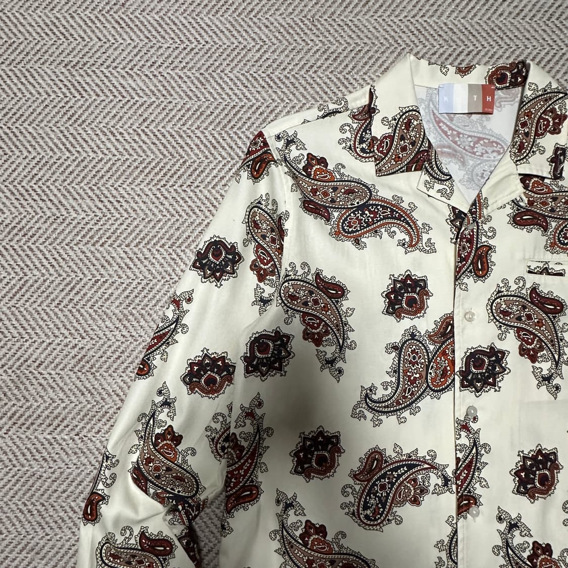 KITH S/S silk paisley camp collar shirt 상품이미지3