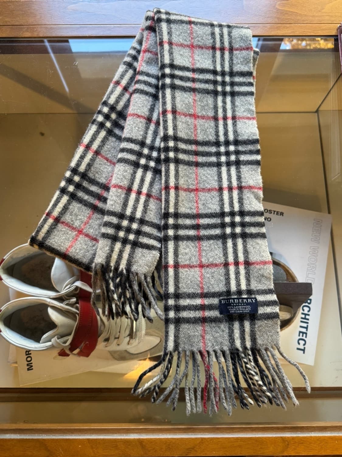 버버리 램스울 머플러 상품이미지1