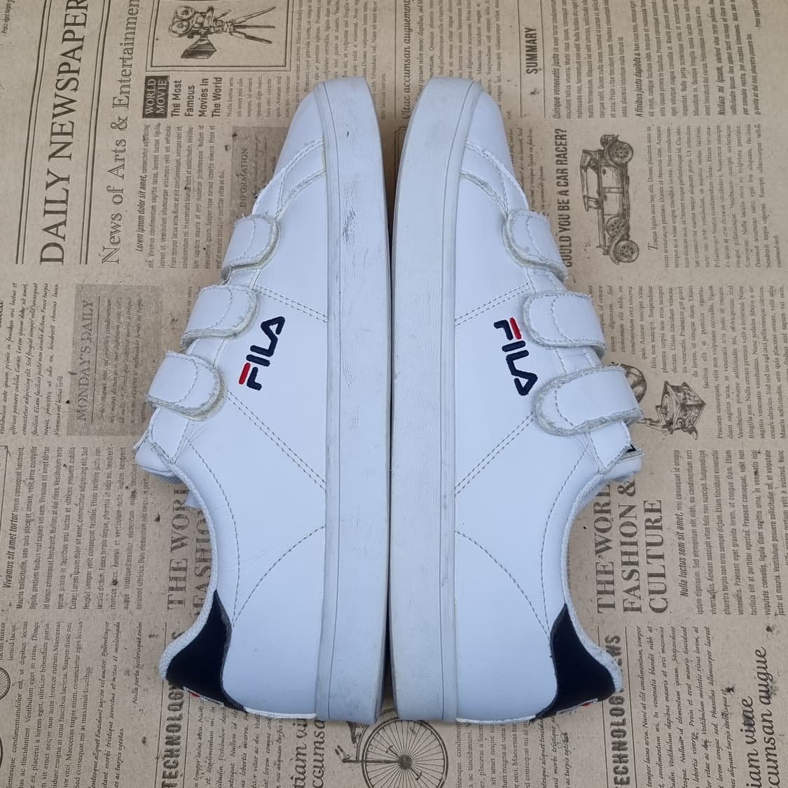 휠라 코트디럭스 벨크로 운동화255 상품이미지5