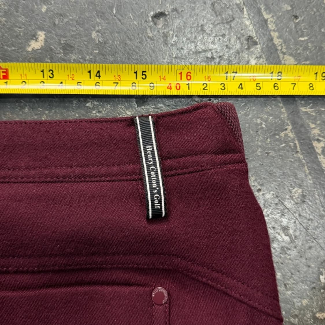 34 헨리코튼 골프 팬츠 새상품 상품이미지8