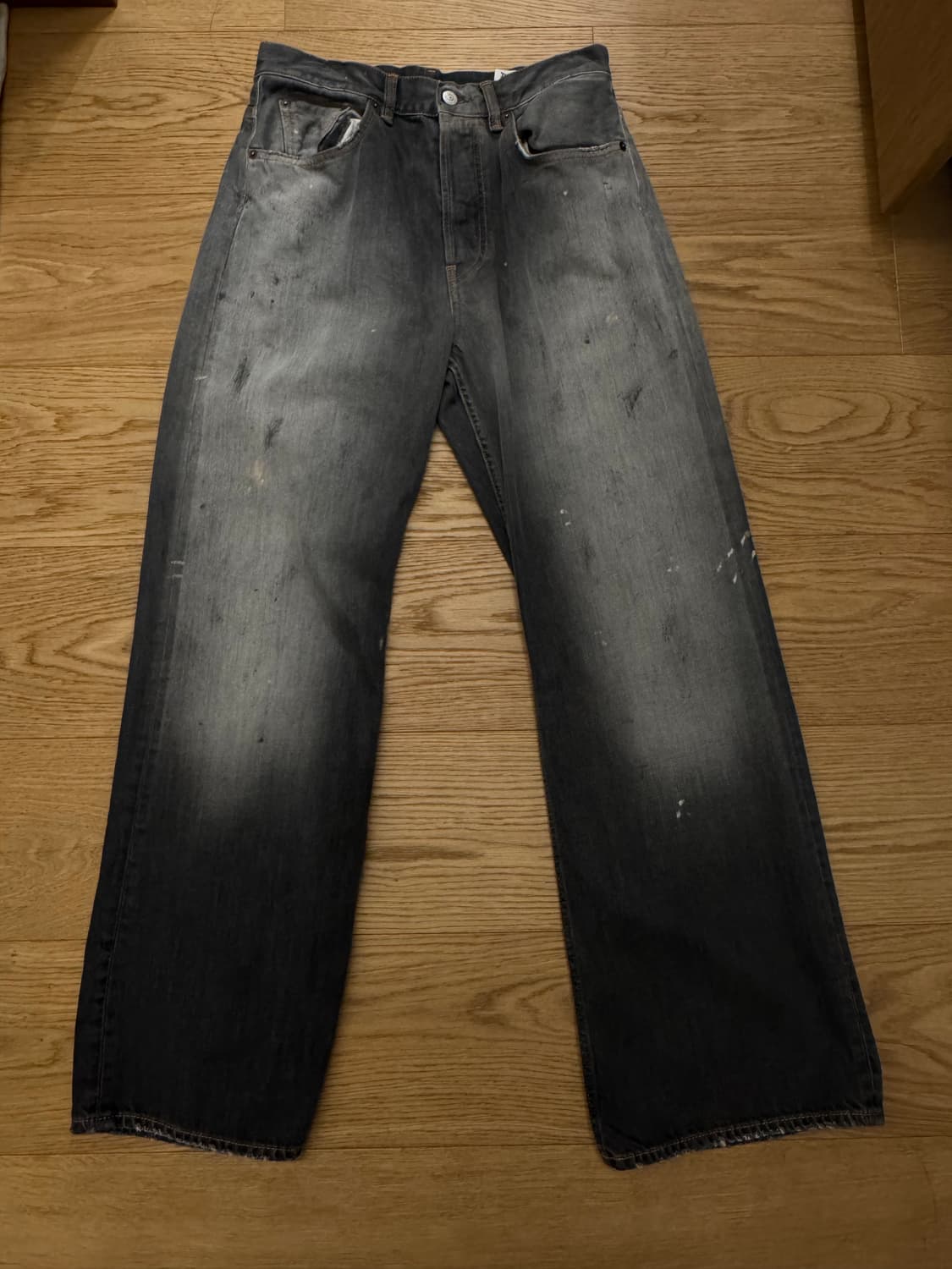 아크네 스튜디오 2021m 루즈핏 데님 트라팔가 바지 상품이미지1