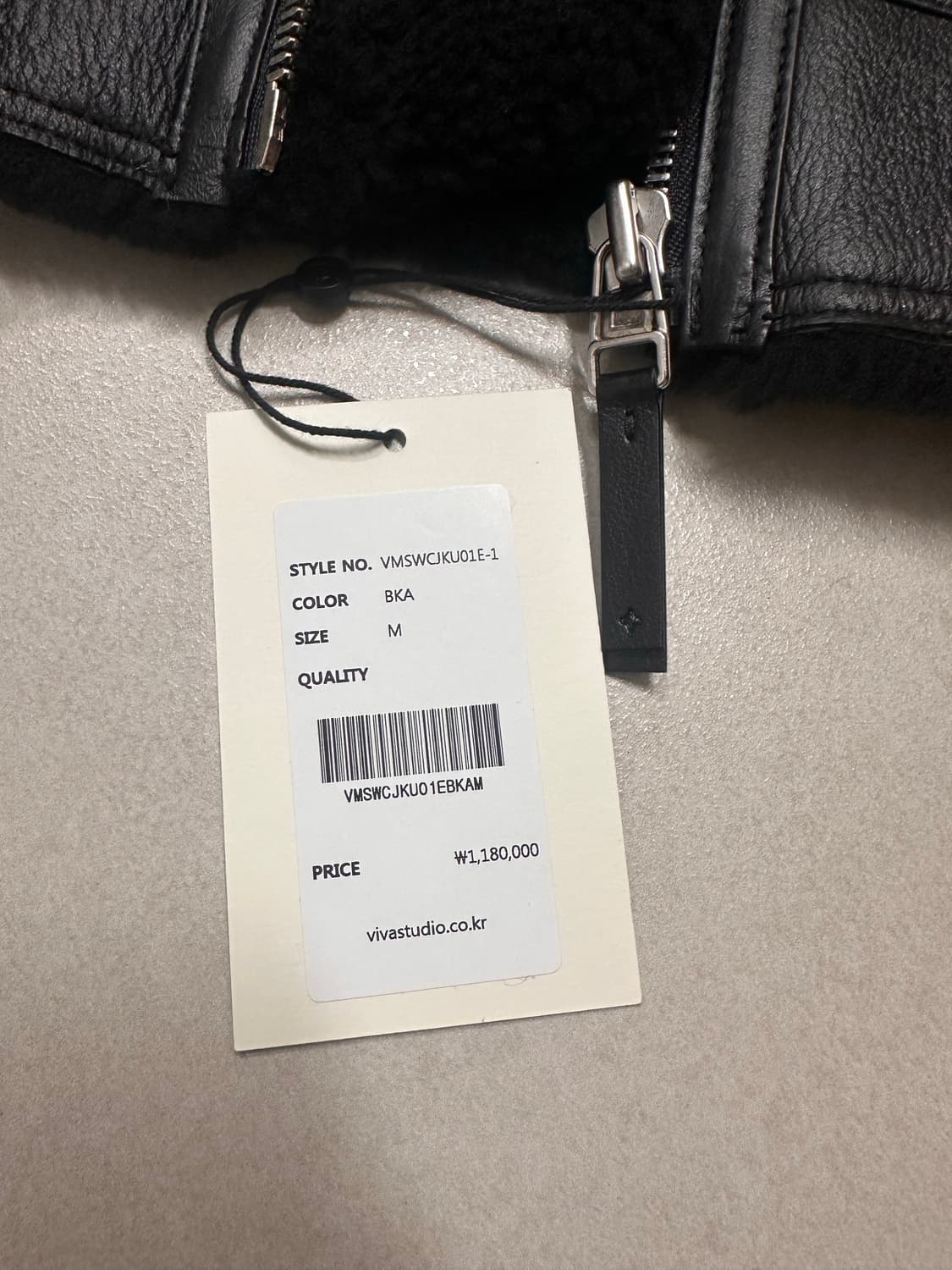 비바스튜디오 24FW 리얼 무스탕 M 상품이미지3