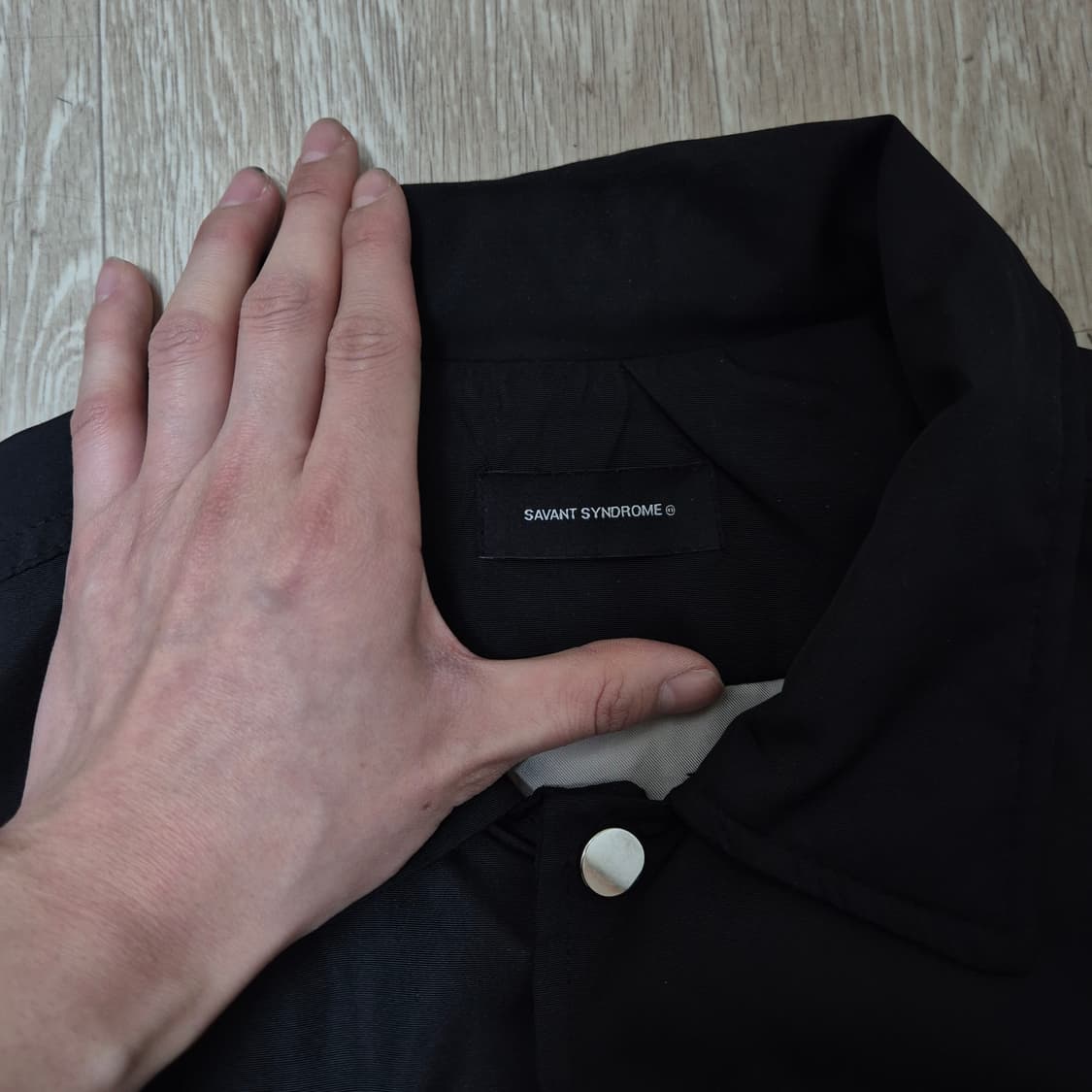 서번트신드롬 남성 스탠다드 바람막이 코치자켓 M(95) 상품이미지6