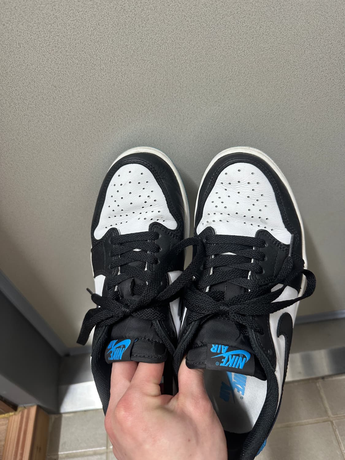 조던1 로우 파우더블루 255 상품이미지1