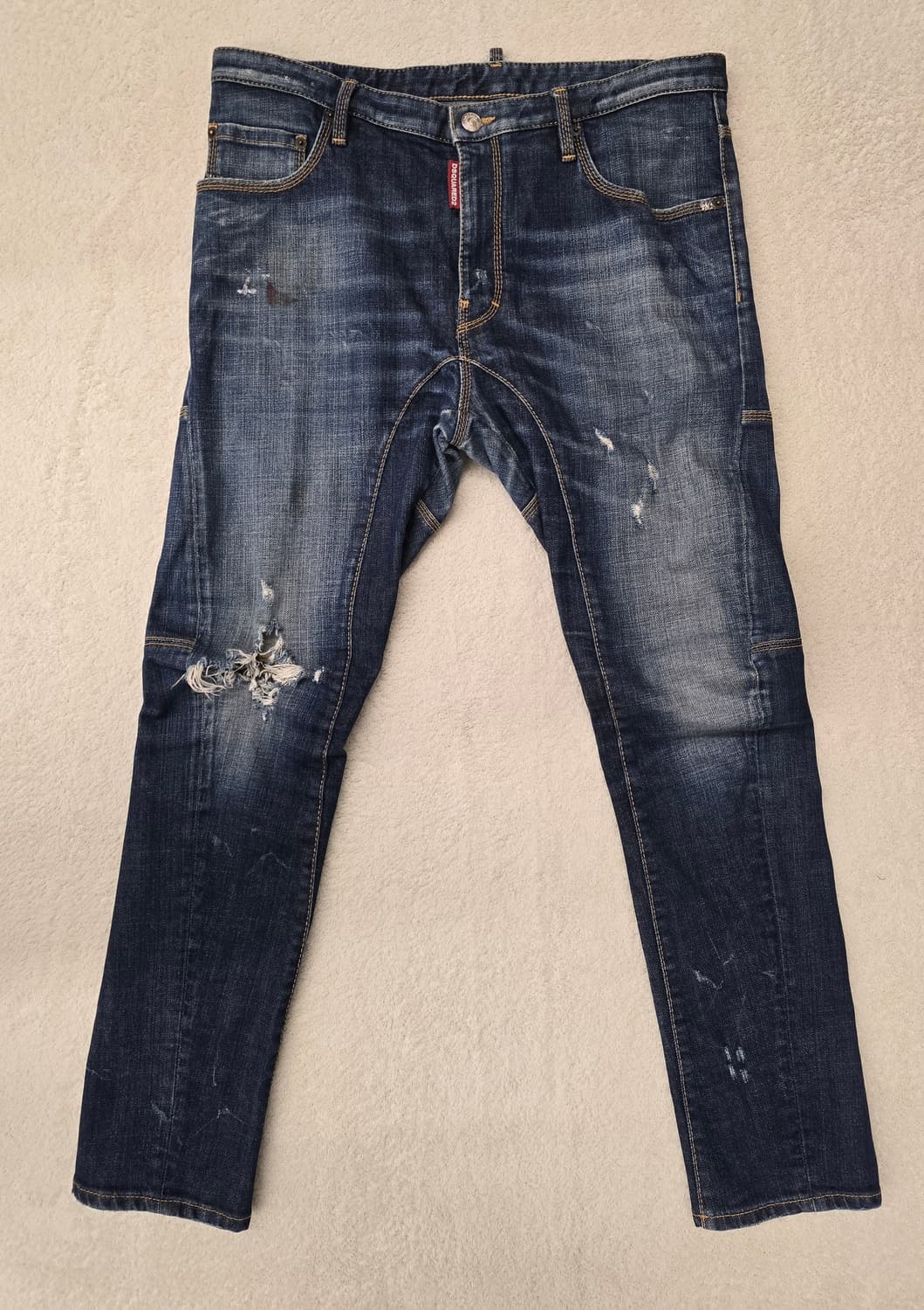 정품) 디스퀘어드2 슬림 바이커진 루키진2  싸이즈 32.  71LB04 상품이미지1