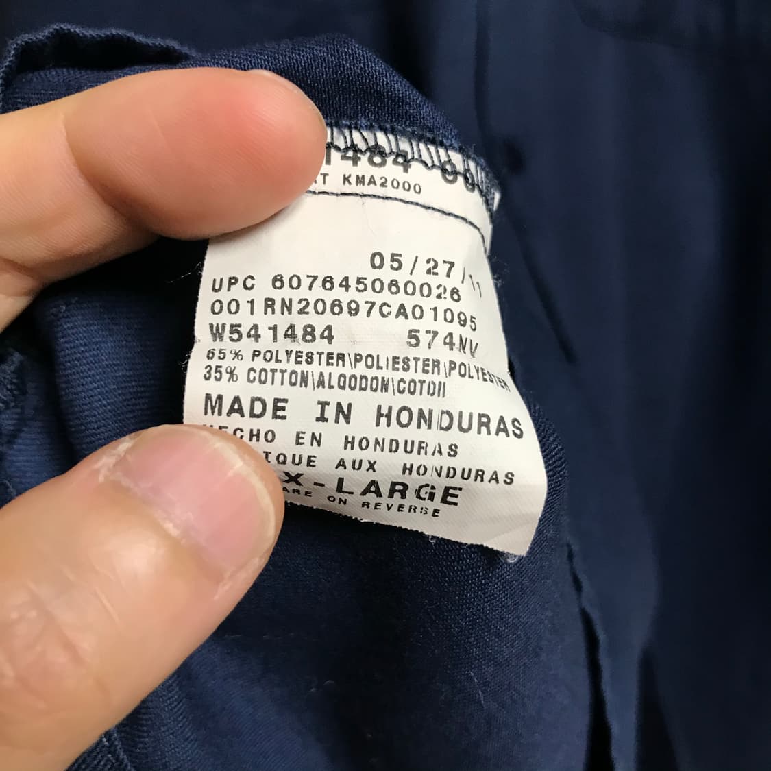 디키즈 워크 네이비셔츠 상품이미지5