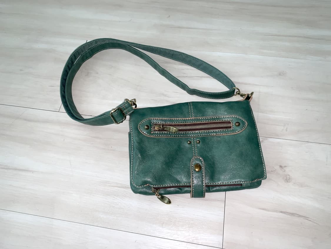 Teal Green Crossbody Bag 상품이미지1