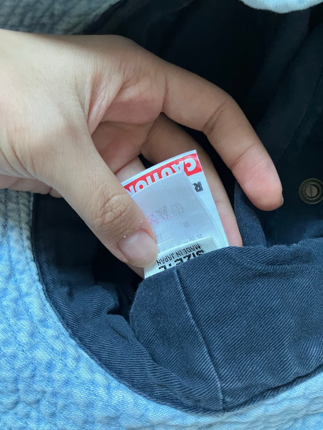 빈티지 노스페이스 버킷햇 Made in Japan 일본 내수 희귀 상품이미지3