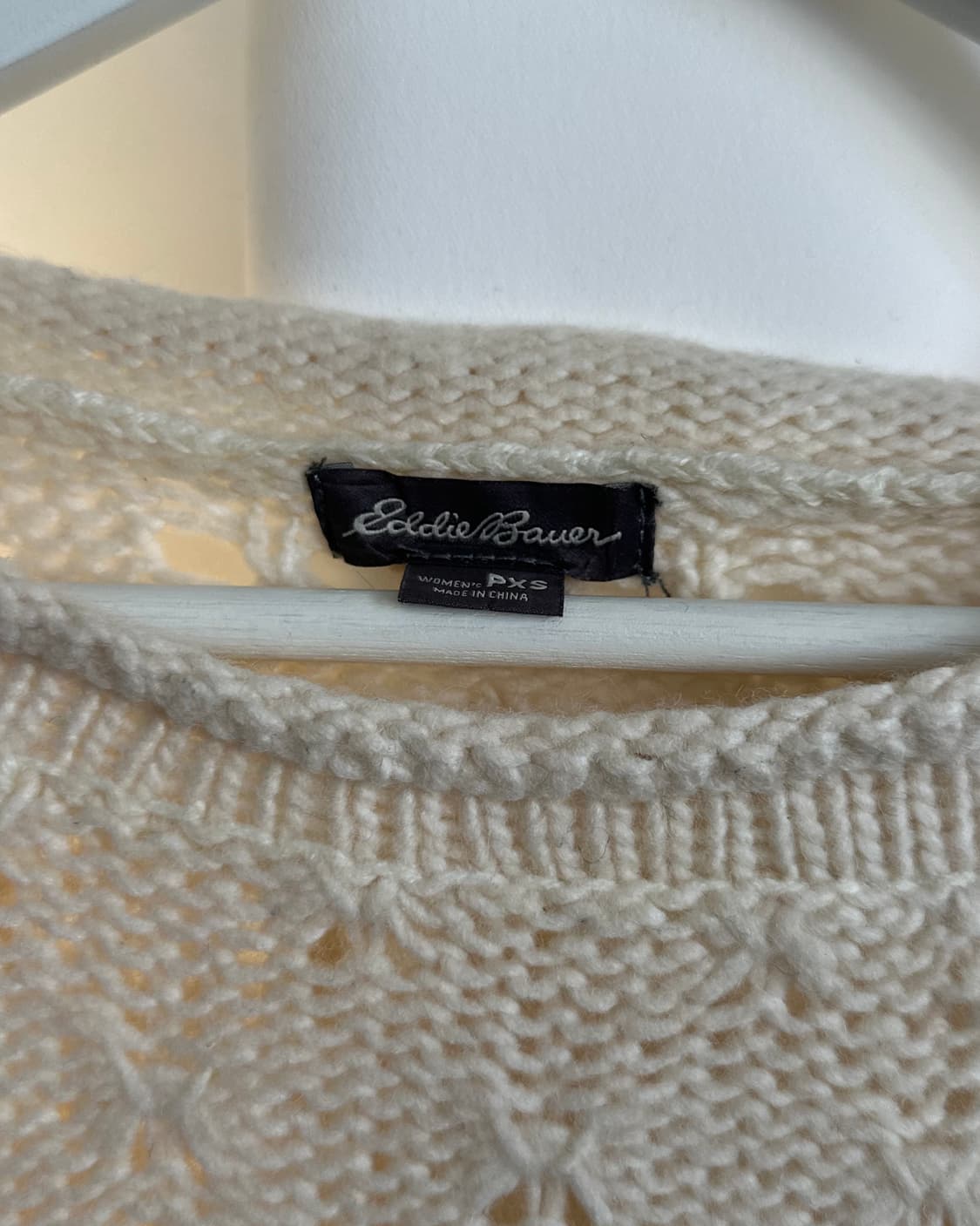 [EDDIE BAUER] ivory punching knit 상품이미지3