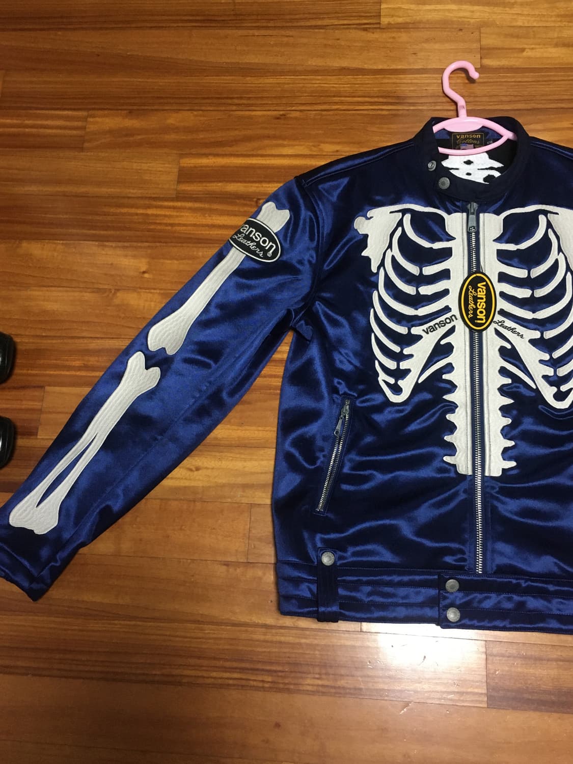 착용샷제공)벤슨레더 라이더 자켓 XXL 새상품 택달림 상품이미지3