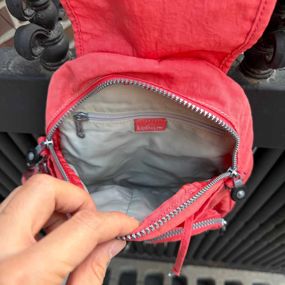 키플링 핑크 미니 백팩 가방 상품이미지8