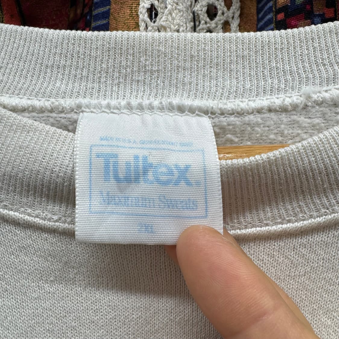 80s 빈티지 Tultex 스웻셔츠 맨투맨 made in USA (2XL 상품이미지7