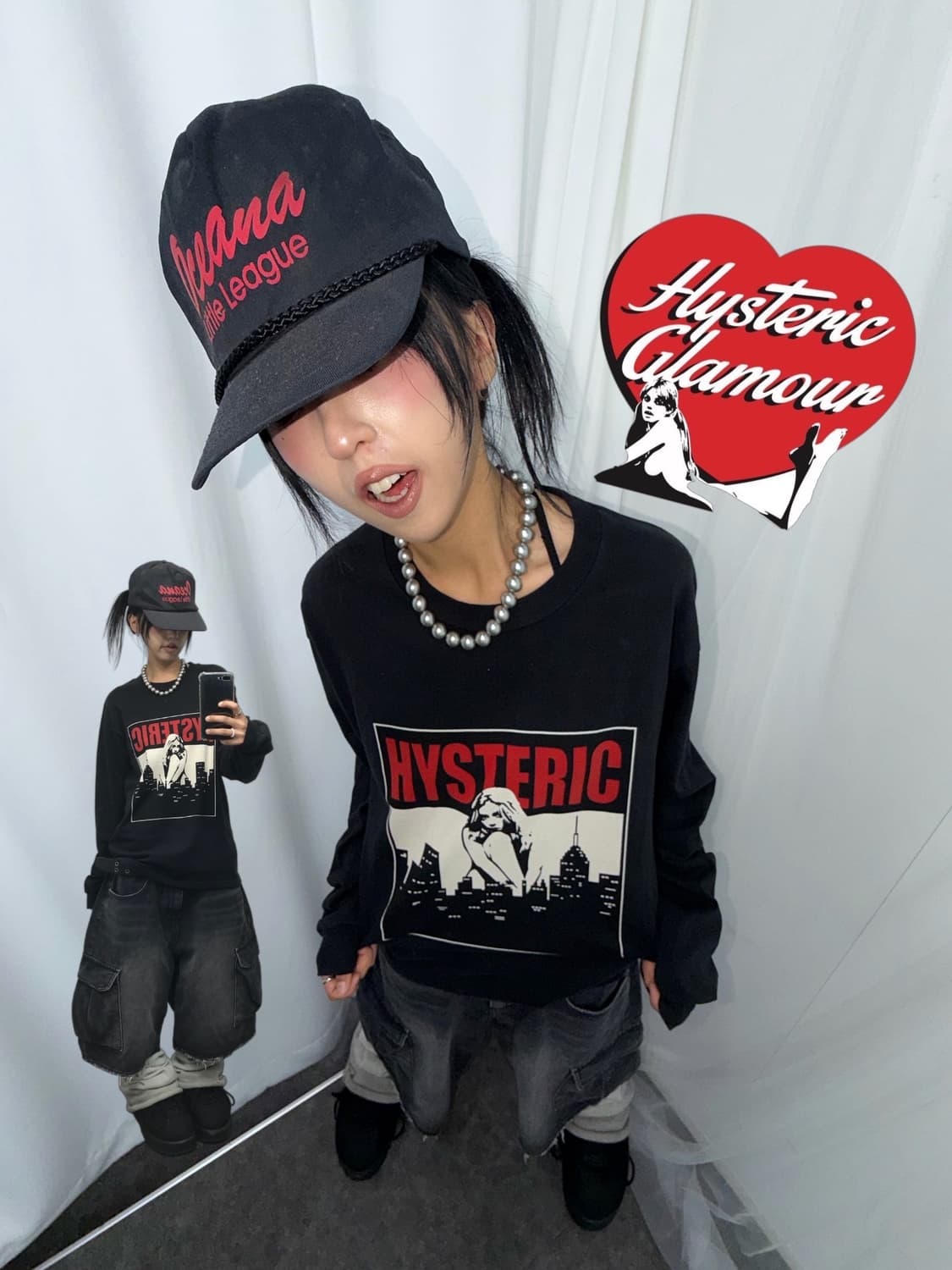 < Hysteric Glamour His Girl L/S > 상품이미지1