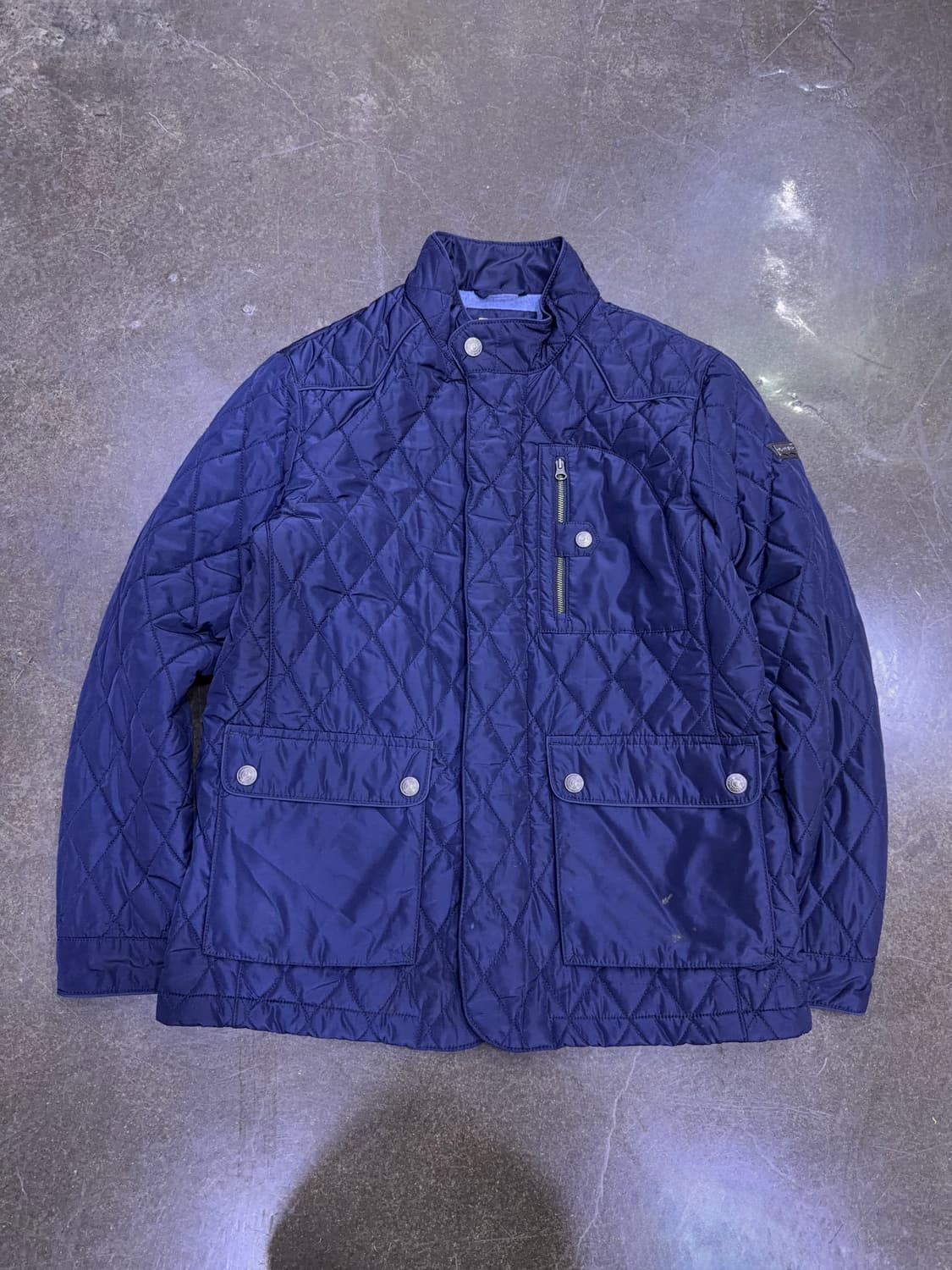 리바이스 클래식 스탠카라 퀼팅자켓 점퍼 네이비 S 상품이미지1