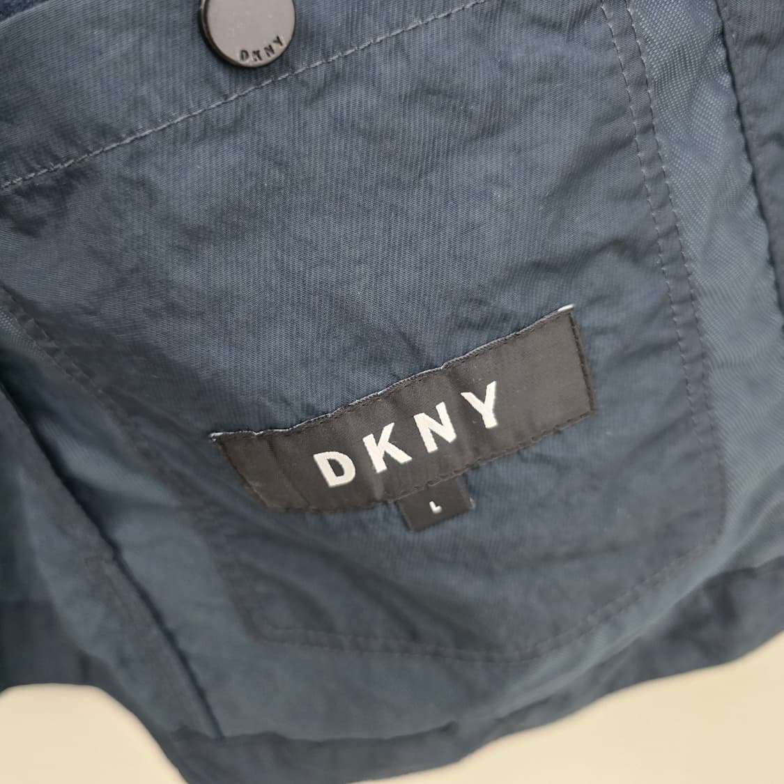 DKNY네이비 차이나넥 셔츠형 자켓 상품이미지5