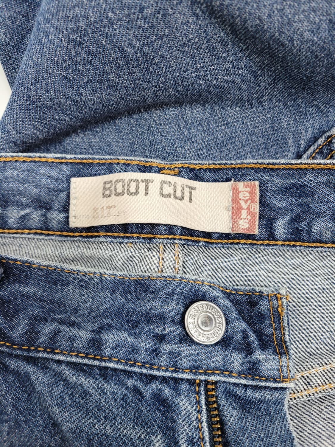 LEVI'S 08S 리바이스 517 부츠컷 워싱 데님 청바지 / 남 34 상품이미지8