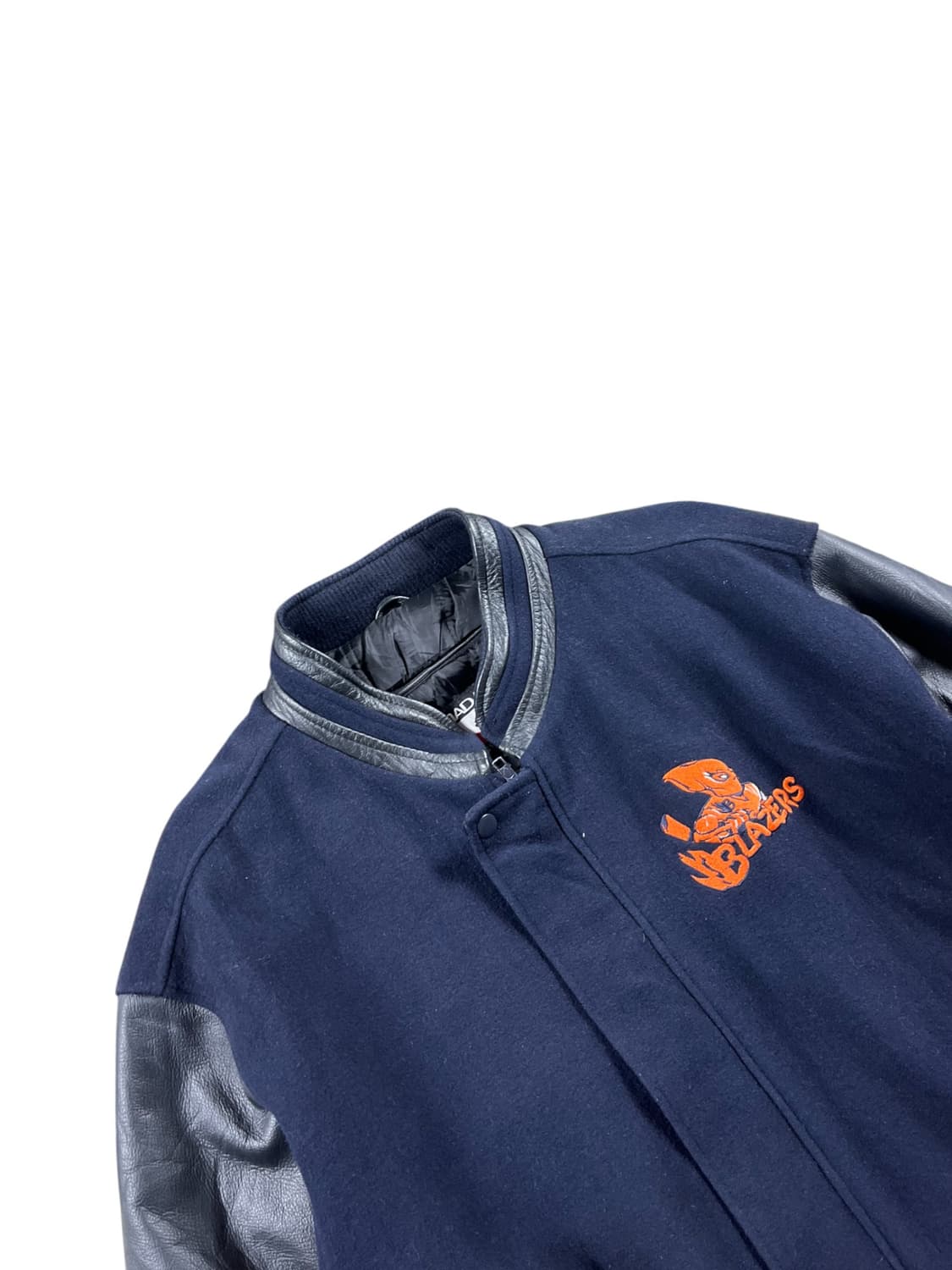 90s Vintage 레더암 바시티 자켓  상품이미지2